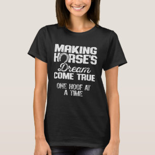 Camiseta Herrador Papá Hace que los Sueños de los Caballos
