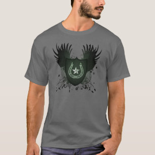 Camiseta herradura afortunada. de alta fidelidad