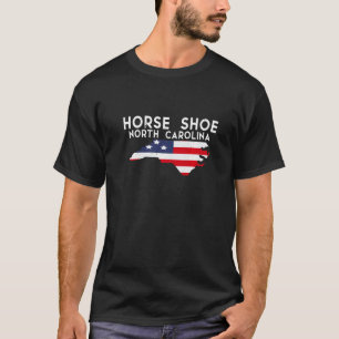 Camiseta Herradura Carolina del Norte EE. UU. Estado Améric