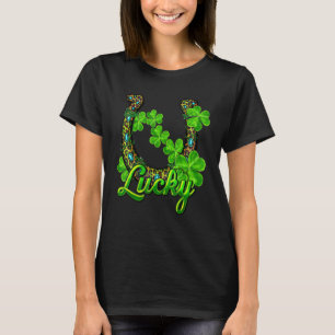 Camiseta Herradura de Trébol Afortunado Día de San Patricio