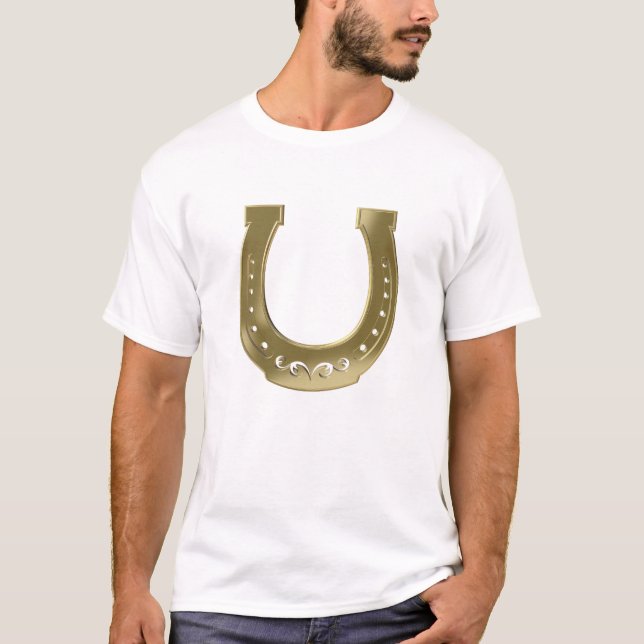 Camiseta Herradura dorada (Anverso)