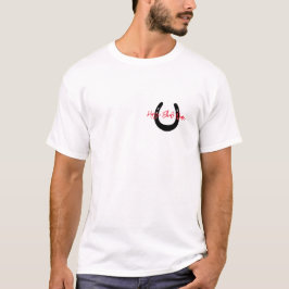 Camiseta Herradura Ecuestre Horse Show Barn Nombre