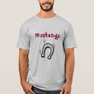 Camiseta herradura, mustangos