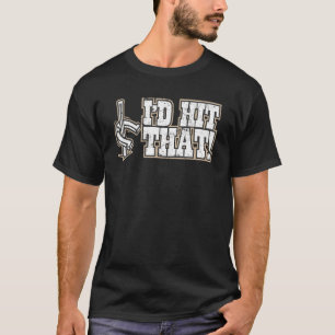 Camiseta Herraduras Antiguas Ringer Me Golpearía Eso