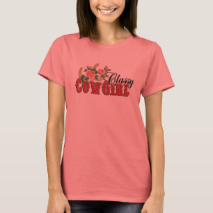 Camiseta Herraduras con clase de la vaquera + Diseño de lo