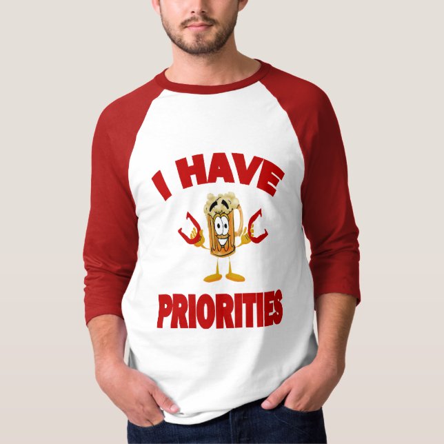 Camiseta Herraduras de 3/4 manga (Anverso)