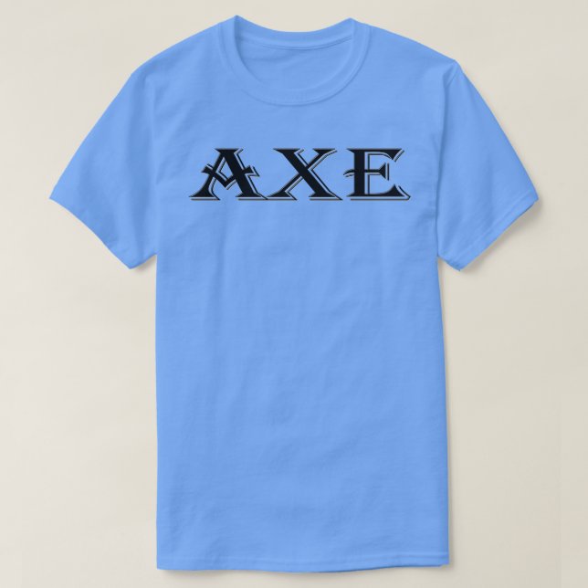 CAMISETA HERRAMIENTA DE CORTE DE MADERA AX (Diseño del anverso)