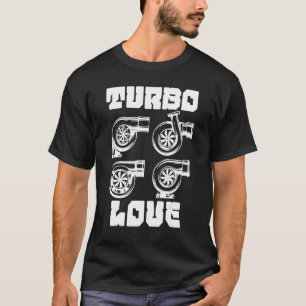 Camiseta Herramienta de declaración de moda Turbocharger Ca