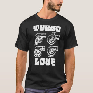 Camiseta Herramienta de declaración de moda Turbocharger Ca