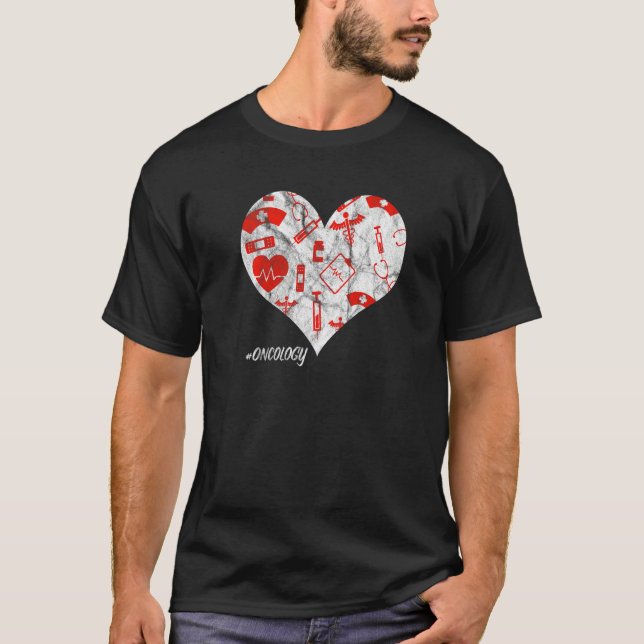 Camiseta Herramienta de enfermería Vida Enfermería Corazón  (Anverso)