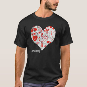 Camiseta Herramienta de enfermería Vida Enfermería Corazón