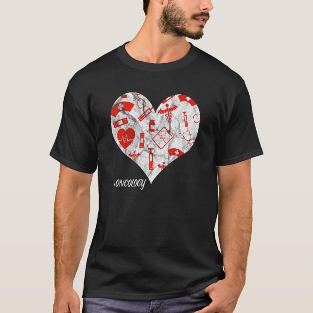 Camiseta Herramienta de enfermería Vida Enfermería Corazón  (Anverso)