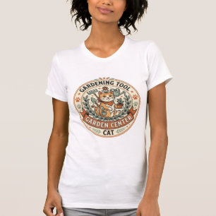 Camiseta Herramienta de jardinería Centro de jardinería Gat