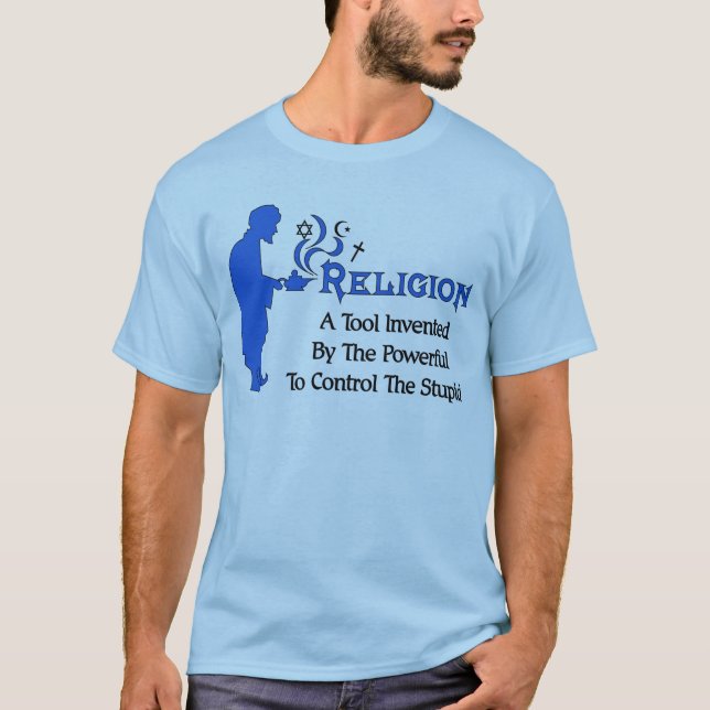 Camiseta Herramienta de la religión (Anverso)