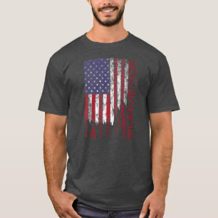 Camiseta Herramienta de reconocimiento de la bandera estado