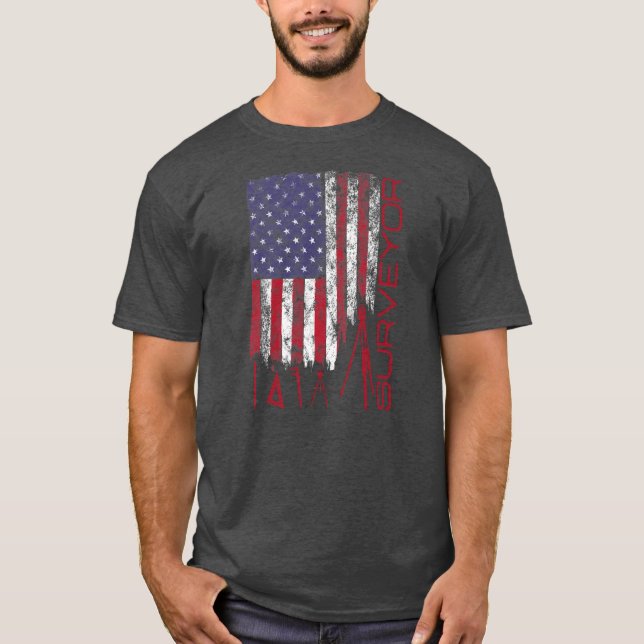 Camiseta Herramienta de reconocimiento de la bandera estado (Anverso)
