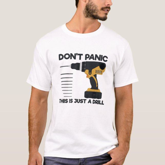 Camiseta Herramienta divertida No te preocupes Esto es solo (Anverso)