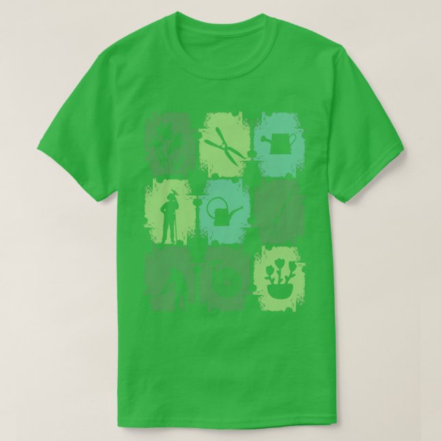 Camiseta Herramienta Jardín de jardineros (Diseño del anverso)