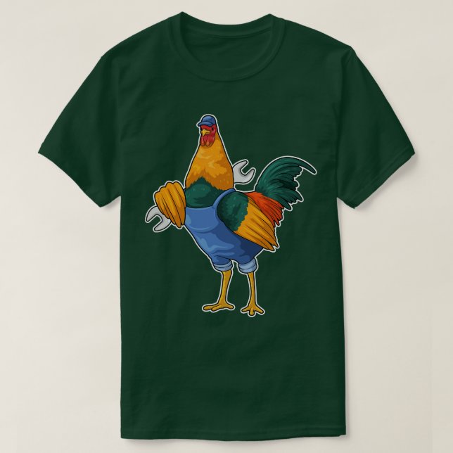 Camiseta Herramienta mecánica de galerías (Diseño del anverso)