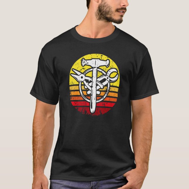 Camiseta Herramienta Spengler Botella Plumber Metalizado Pr (Anverso)