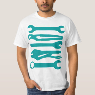 Camiseta Herramientas - Aqua