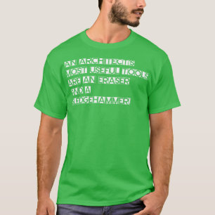 Camiseta Herramientas de arquitecto