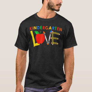 Camiseta Herramientas de aula para estudiantes de jardín de