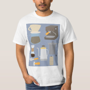 Camiseta Herramientas de Cafetera