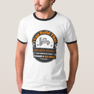 Camiseta Herramientas de carpintería divertidas Gasto Chist