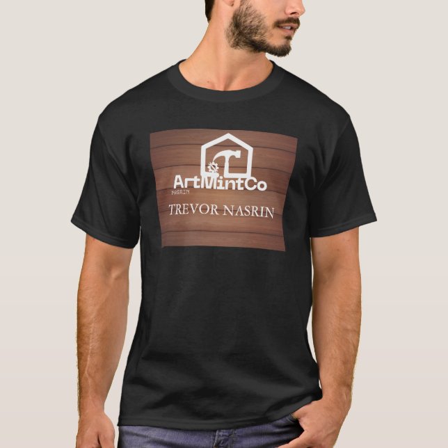Camiseta Herramientas de Carpintero Mano de Obra Moderna Co (Anverso)