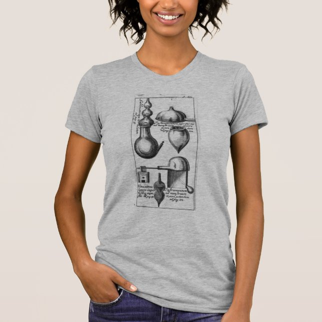 Camiseta Herramientas de cocina de la cocina de alquimia (Anverso)