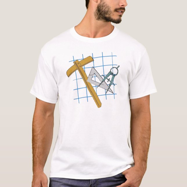 Camiseta Herramientas de diseño de elaboración (Anverso)