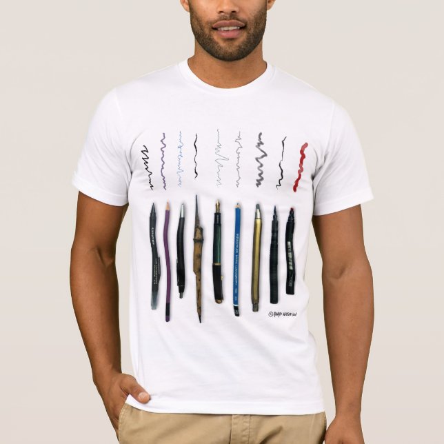 Camiseta Herramientas de escritorio (Anverso)