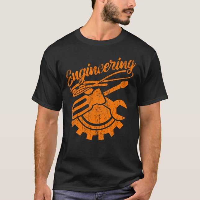 Camiseta Herramientas de ingeniería divertida para ingenier (Anverso)