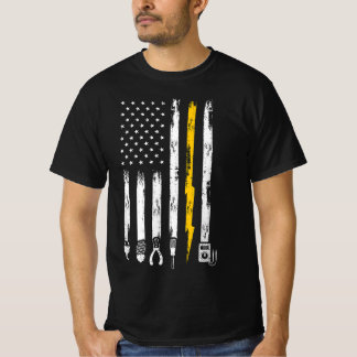 Camiseta Herramientas de la bandera estadounidense para los