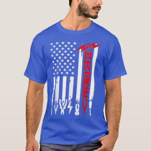 Camiseta Herramientas de la bandera estadounidense para los