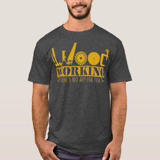 Camiseta Herramientas de madera para el contratista Humor p