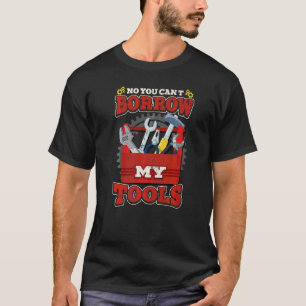 Camiseta Herramientas de mecánico automotriz, hombre de man