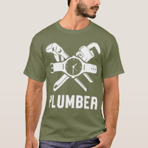 Camiseta Herramientas de plomo para hombres Pipefather Pipe