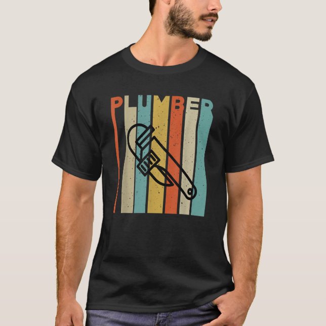 Camiseta Herramientas de plomo para la ropa de la llave de  (Anverso)