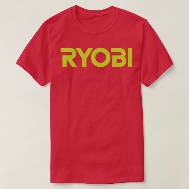 Camiseta Herramientas de Ryobi (Diseño del anverso)