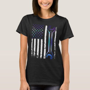 Camiseta Herramientas de taller para mecánica de coches de 