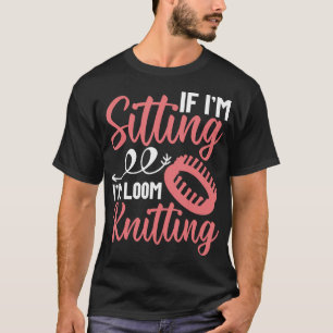 Camiseta Herramientas de tejeduría en telar Máquina Artista
