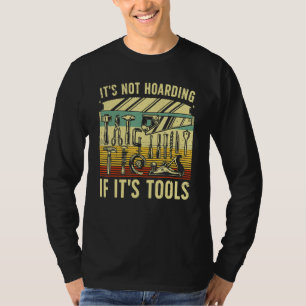 Camiseta Herramientas de trabajo en madera para hombres car