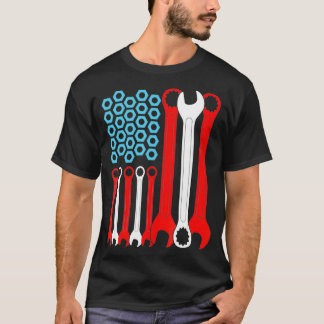 Camiseta Herramientas del indicador de mantenimiento mecáni