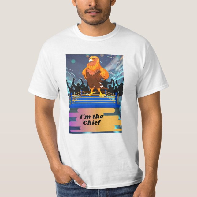 Camiseta Herren T-Shirtt,  Wrestling, Kämpfer, Winner, (Anverso)