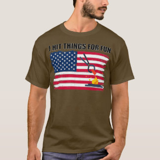 Camiseta Herrero Bandera Estadounidense Patriotic T