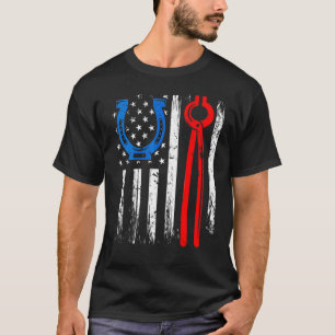 Camiseta Herrero de herrero de herrero estadounidense con b