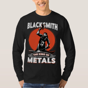 Camiseta Herrero El Rey De Los Metales Forjando Metales