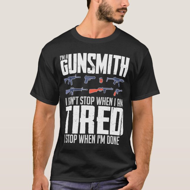 Camiseta Herrero Gunsmith Gunaker Cita 1 (Anverso)